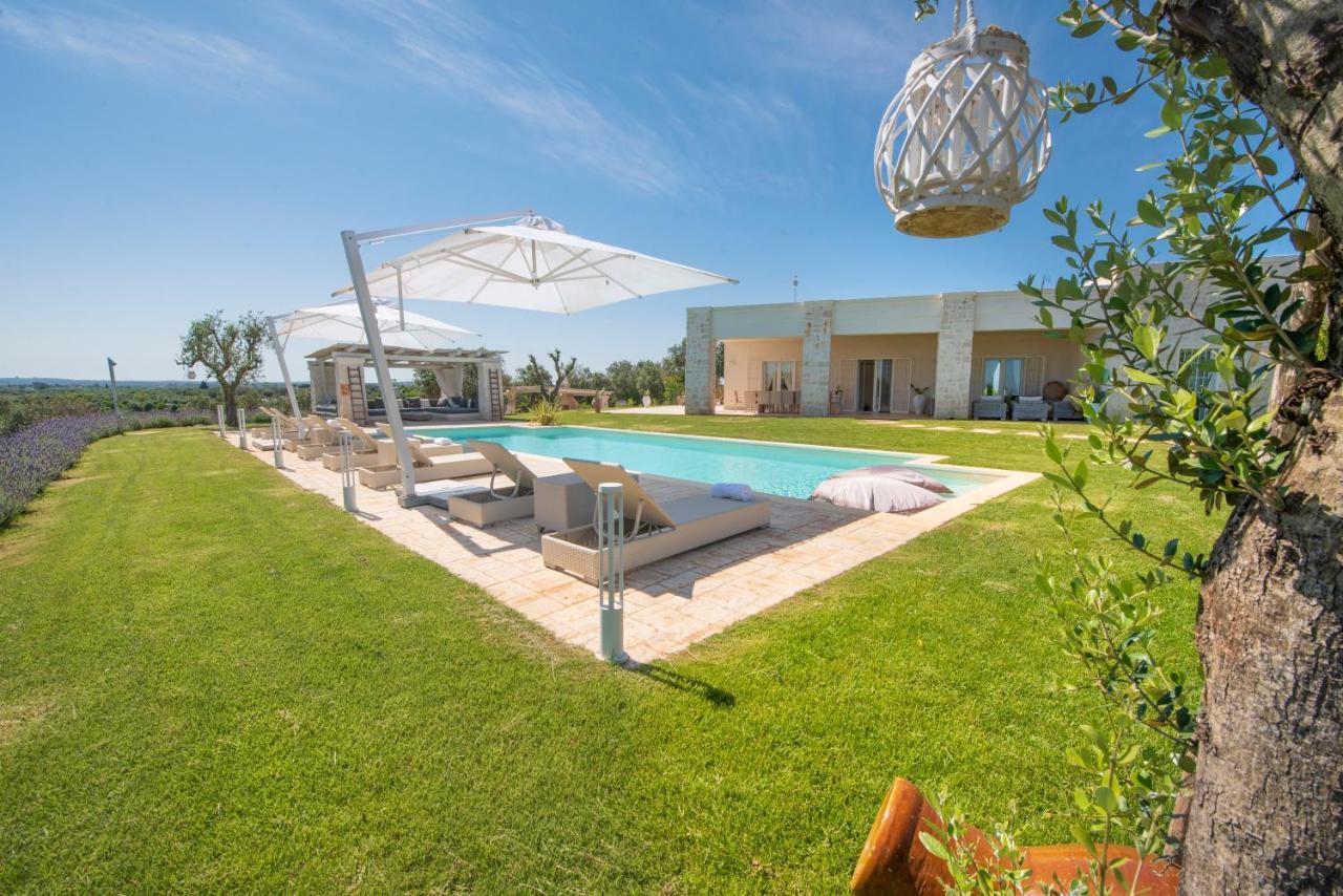 Tenuta Lamia Degli Ulivi - Ostuni Puglia - Ancient Lamia And Modern Villa Exterior photo