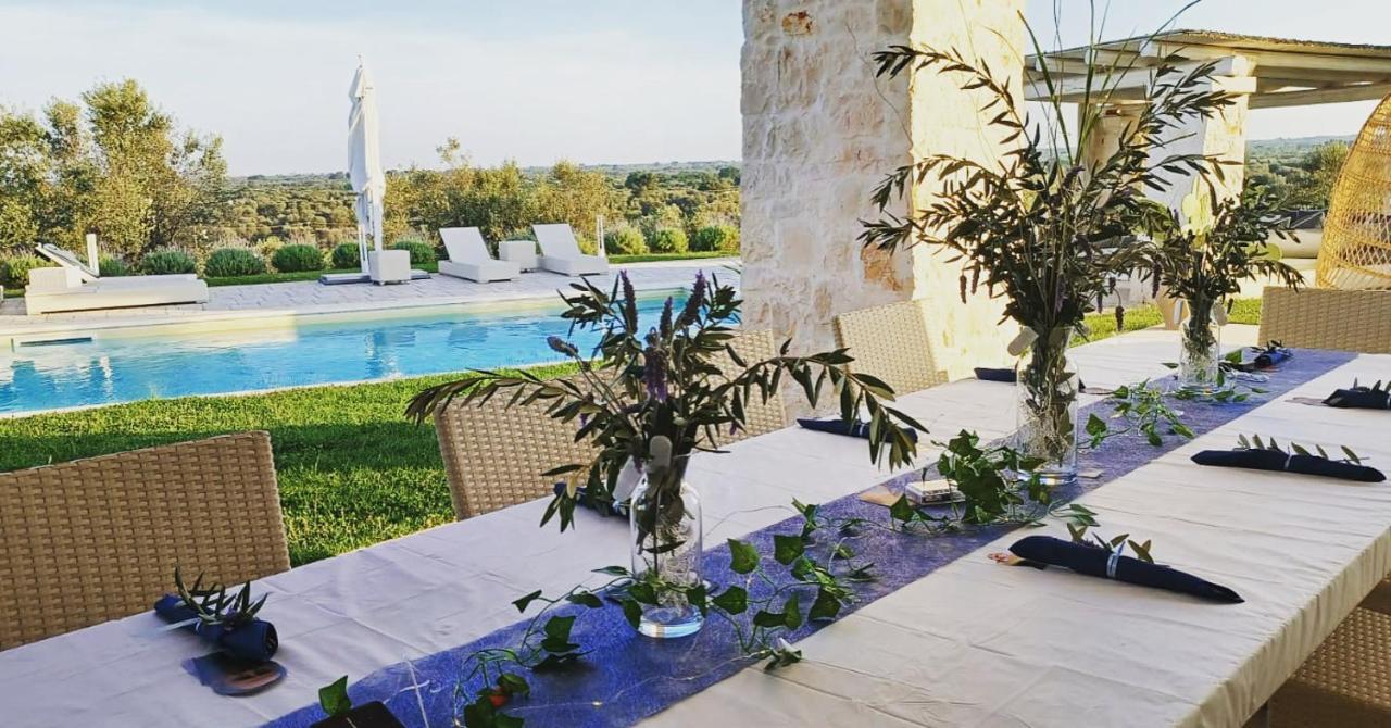 Tenuta Lamia Degli Ulivi - Ostuni Puglia - Ancient Lamia And Modern Villa Exterior photo